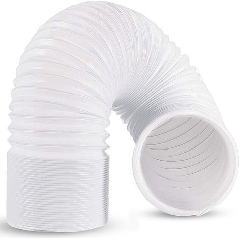 Tuyau Climatiseur Mobile, Tuyau d'Évacuation Extensible en Matièrè PP 13 cm de Diamètre avec Longueur de 200cm Tube climatiseur mobile rallonge (1/5)