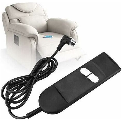LaBlanc - Contrôleur de Fauteuil Inclinable, Télécommande du Fauteuil de Relaxation Manuelle Télécommande à 2 Boutons Commutateur Commande (1/5)