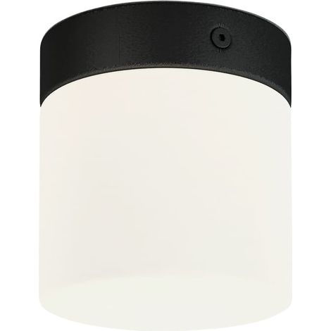 Plafonnier Nowodvorski Cayo noir verre IP44 G9 40W (1/2)