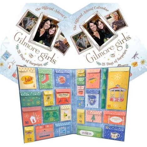 Calendrier de l'Avent Gilmore Girls 2024 en tissu – Réutilisable – 1 pièce – Pour créer des souvenirs en famille (1/4)