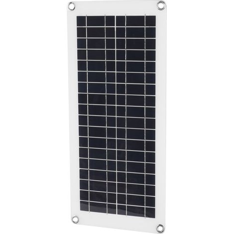 Kit de panneaux solaires 100 A, 40 W, deux ports USB femelles, étanche IP65, panneau solaire monocristallin 5 en 1 pour camping
