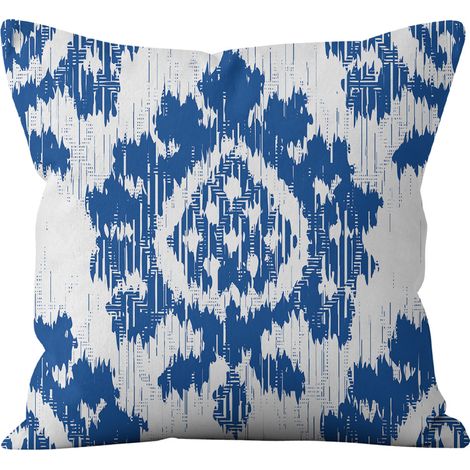 1 Funda de cojín, estampado piel de melocotón europeo, cremallera invisible, tejido suave, decoración para salón/dormitorio (1/5)