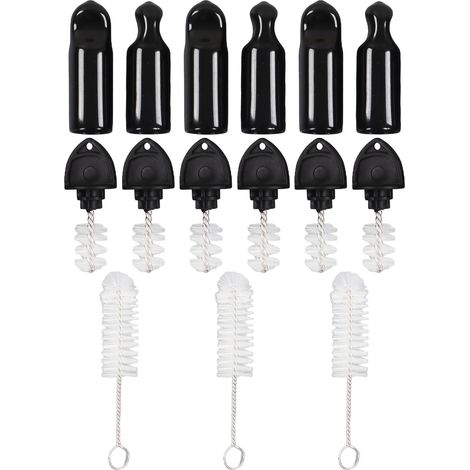 Brosse pour bouchon de robinet à bière - Brosses longues pour robinet - Joint efficace et retrait facile - Kit de brosses pour robinet à bière