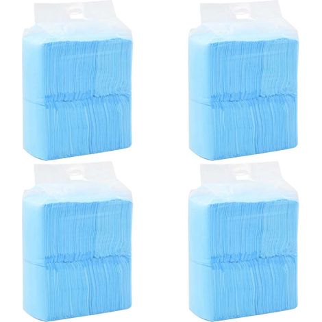 vidaXL Empapadores para mascota 400 unidades 60x60 cm textil no tejido (1/5)