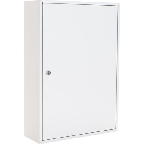 Armoire à clés S 150 H550xL380xP140mm 1 porte serrure cylindrique Nb crochets 150 ROTTNER (1/5)
