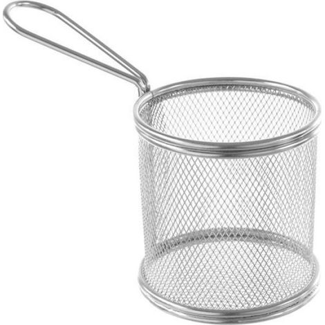 Panier À Frites - 90x90x90 mm - Pour Friteuse Miniature - Lot De 2 (1/5)