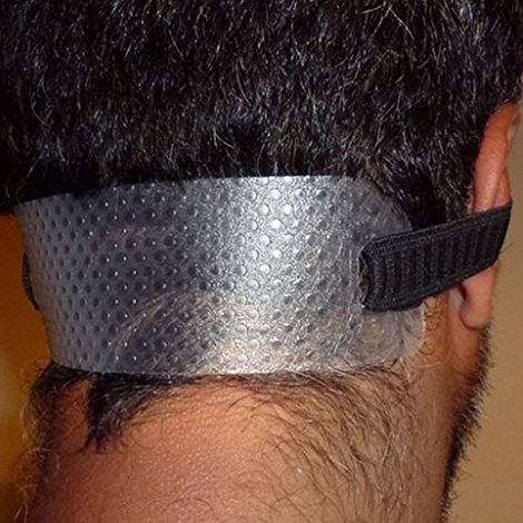 Plantilla para barba, guía ajustable para el cuello, accesorio de afeitado, línea limpia, uso independiente (1/5)