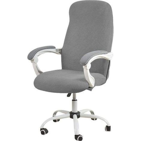 Bürostuhlbezug M-Colour Wasserdicht Grau Stretch-Jacquard Computerstuhlbezug (für Sessel mit Armlehnen) (1/5)