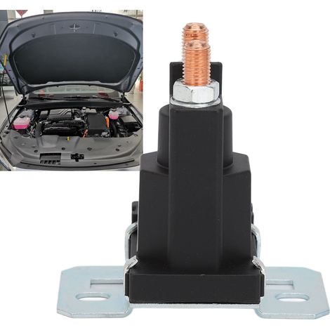 Électrovanne de démarrage pour tracteur et tondeuse à gazon 200 A, relais de démarrage, borne 12 V (1/5)