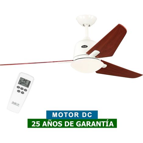 Ventilateur de plafond CasaFan 513300 ECO AVIATOS 132cm Blanc / cerisier
