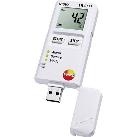 testo 0572 1845 184 H1 Multi-Datenlogger  Messgröße Temperatur, Luftfeuchtigkeit -20 bis +70 °C 0 bi