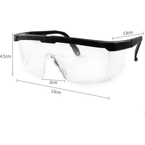Schutzbrille, transparente Schutzbrille für Augenschutz, Arbeitsschutzbrille (1/5)