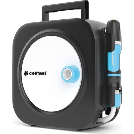 Cellfast Ergo XS Schlauchaufroller schwarz und blau 10 m (1/5)