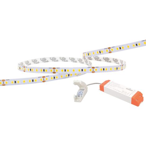 FLEX-LED 18 Ruban 24V LED SMD 4000K 85W 9000lm 30000h 120° IRC 90 repiquable ARIC 55523 (1/2)