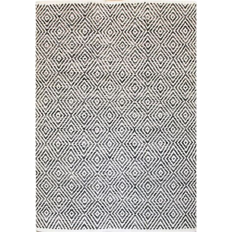 Tappeto Cocktail 300 Grigio tessuto a mano 160x230 cm (1/4)