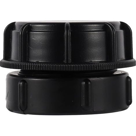 Adaptateur IBC 62 mm Filetage Grossier à 60mm,avec S60 Bouchon Cuve, Adaptateur Robinet Tuyau,Raccord Cuve 1000 litres,pour Vanne Cuve 1000l,Reservoir eau de Pluie,Conteneur