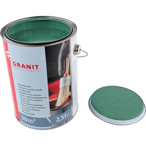 Vernice patina verde RAL 6000 NOPOLUX WILKKENS GRANIT lattina da 2,5 l (1/2)