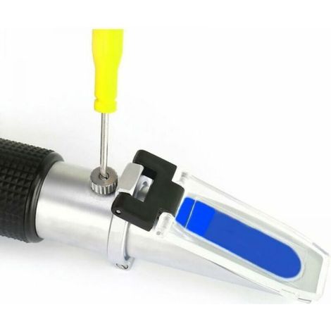 Réfractomètre antigel 4 en 1 éthylène glycol, propylène glycol, pour point de congélation de l'eau de refroidissement, liquide lave (1/4)