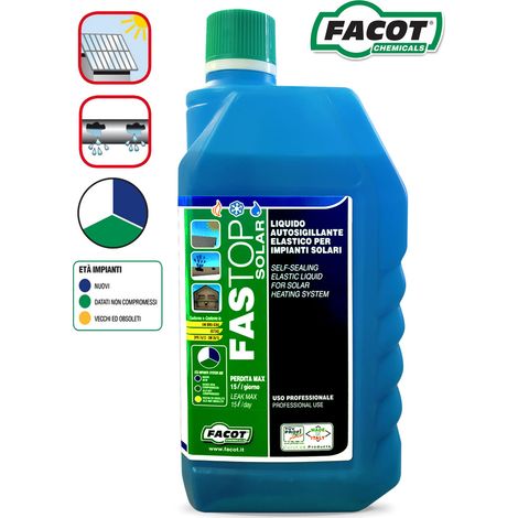 FASTOP SOLAR Liquido autosigillante elastico - flacone 1 Lt