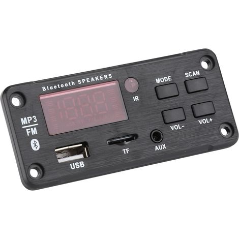 Module de décodage MP3 Bluetooth 5.0 pour haut-parleur de voiture avec écran couleur (1/5)
