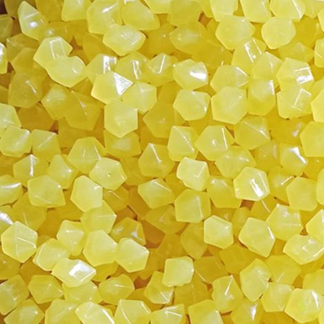 300 Pièces Pierre Lumineuse Galet Lumineux Cailloux Brillants dans Le Noir pavés pour Maison Jardin Passerelle Aquarium Patio Pelouse Décoratives Jaune 14x11mm (1/5)