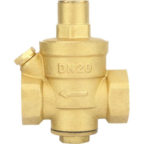 DN20 Adjustable Brass Water Pressure Regulator Regulating Valve