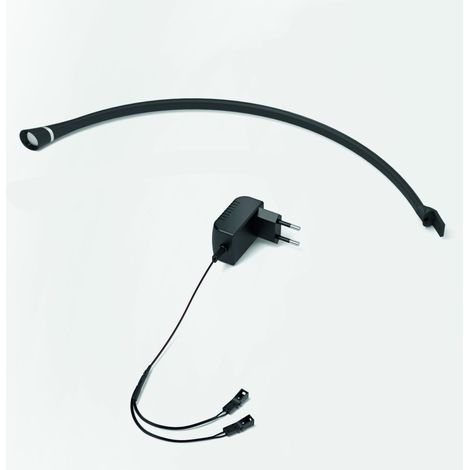 Halemeier Leseleuchte Miles 1er Set schwarz matt ww