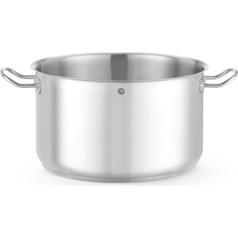 Olla mediana sin tapa de 15 l, Kitchen Line, diámetro 320 x 190 mm