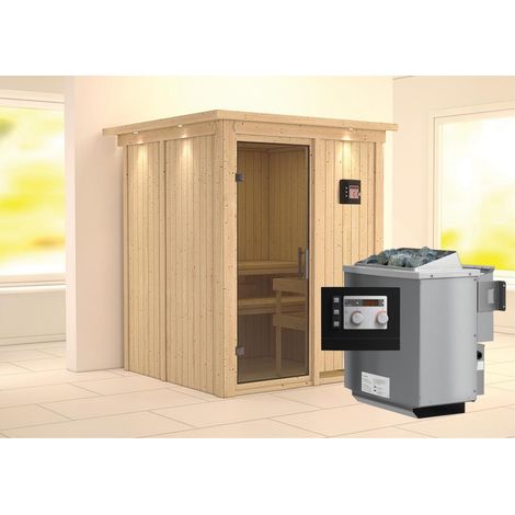 Norin Front,9kW Bio.Strg easy graphitfarb. Ganzglastür u. DK
