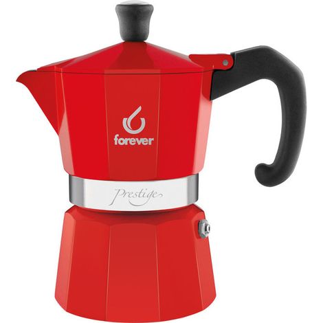 Bpm Power Caffettiera Forever Miss Moka Tz 2 Rosso
