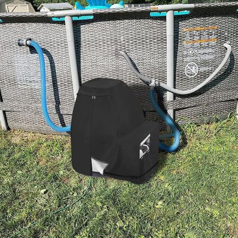 Housse Pour Pompe De Piscine - 72 x 66 x 62 cm - Protection Extérieure Contre Pluie Poussière Et UV - 1 Pièce (1/5)