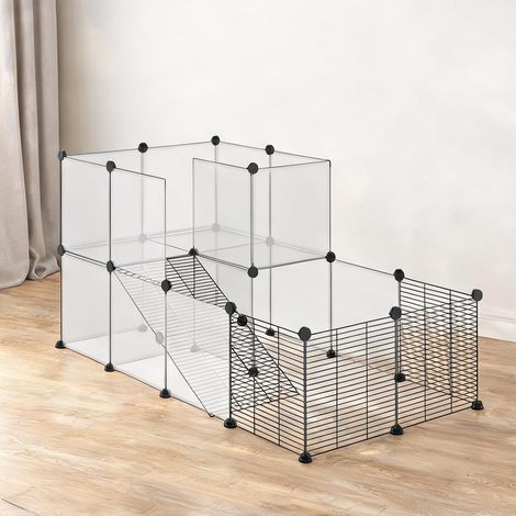 Cage pour rongeur en aço e PP 140 x 70 x 70 cm (1/5)