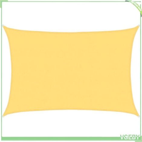 Voile d'ombrage - FAFEICY - 311137 - 160 g/m² - 5x7 m - 90% protection UV (1/5)