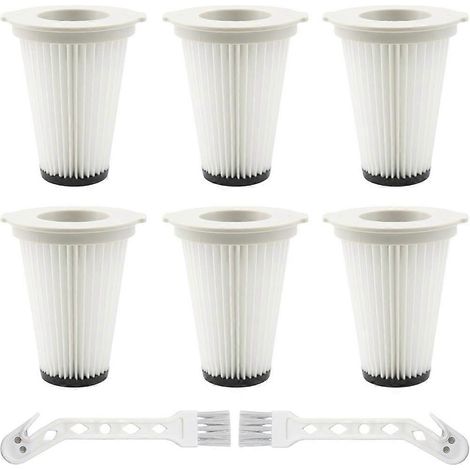 Filtre de 6Pcs filtre de Einhell TE – SV 18 Li Cordless Aspirateur – Lavable & Accessoires pour Einhell Cordless Aspirateurs (1/5)