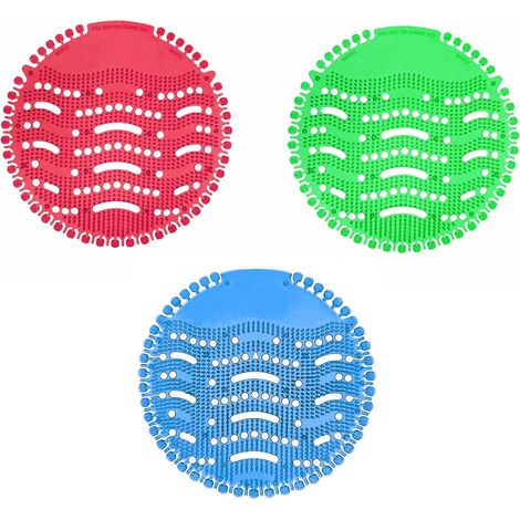 Urinal-Pads, Dufteinsatz, Urinal-Filter, Urinal-WC, Anti-Spritz-Urinal-Filtermatten für jedes Urinal oder jeden Urinal-Duft, langlebig (3 Stück) (1/5)