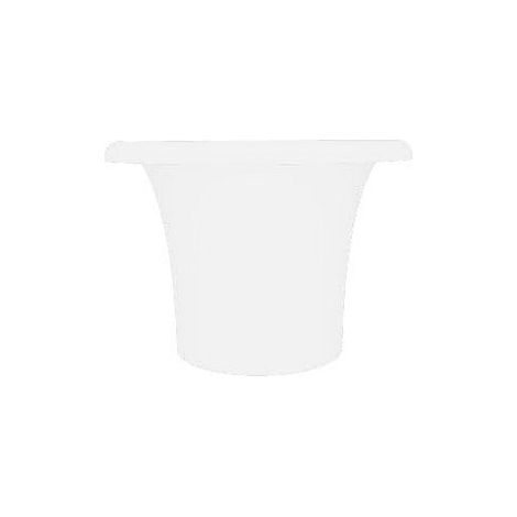 Vaso Ø72x50 cm in Resina Arkema Tummy Vase Bianco