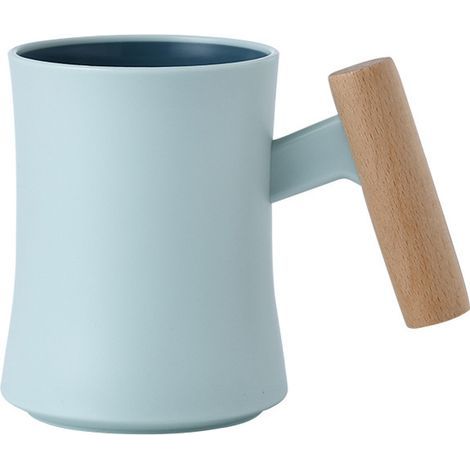 Nordischer Badezimmerbecher, Waschbecher für Zuhause, Zahnputzbecher für Paare, kreativer Plastikbecher (blau) (1/5)