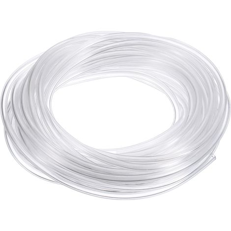 Tube en PVC, 1.2mm ID x 1.8mm OD x 0.3 mm Épaisseur, Tuyau Aquarium, Tube en PVC Transparent de 4m de Long, Tuyau D'Eau en Plastique Léger et Flexible pour L'Aquaponie (1/5)