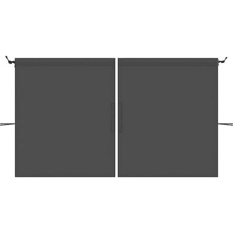 2 tendine per auto, tendine per sedili posteriori, tendine per la privacy con doppia fettuccia per protezione solare, riduzione del rumore e privacy - 134x78 cm (1/5)