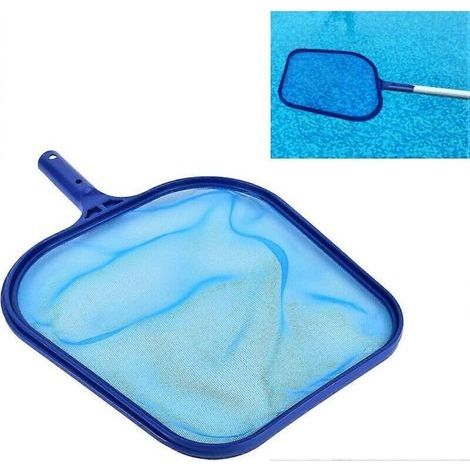 Red recogehojas para piscinas con mango telescópico (43–104 cm), red para jacuzzis, estanques y piscinas, accesorios de limpieza para piscinas. (1/3)
