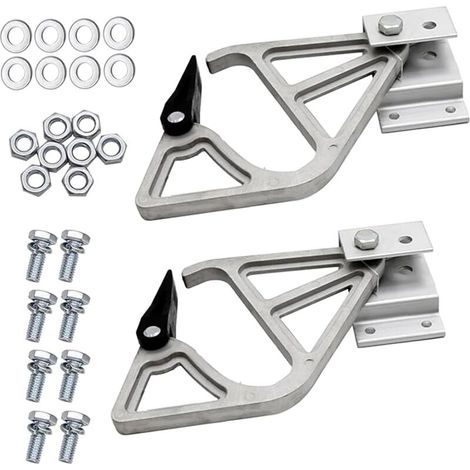 28-11 Sprossenverriegelungsset, Aluminium-Leiterverriegelungen für Ausziehleitern, kompatibel mit dem Werner Ausziehleiter-Sprossenverriegelungsset (Leiterteile).