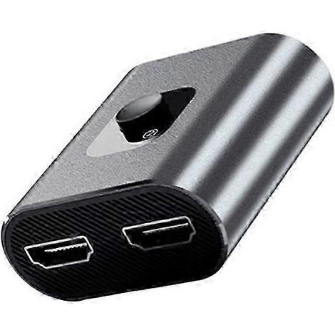 Commutateur TV haute définition, compatible avec la résolution 4K, répartiteur TV haute définition bidirectionnel, connexion à 3 ports, compatible avec les consoles de jeux, les lecteurs Blu-ray et au (1/5)