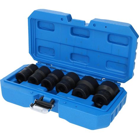 BRILLIANT TOOLS  1/2"  Juego de  vasos de  perfil en  espiral 7  piezas. 21  - 32mm  - BT026005 (1/4)