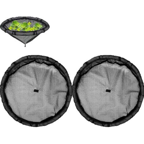 Panier De Protection Flottant Pour Les Nénuphars,2 x Barrière Flottante,Île De FloreFlottante,45 Cm Avec Maille Pour Étang, Développement Optimal Des Et Inhibition Des Algues,améliore La Qualité L'eau (1/5)
