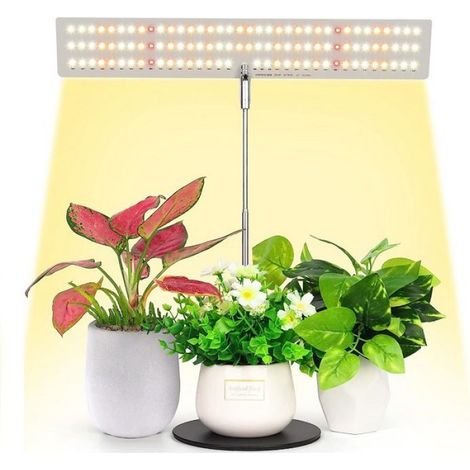 Lampe LED pour plantes avec 3 modes d'éclairage et variateur à 4 niveaux (1/5)