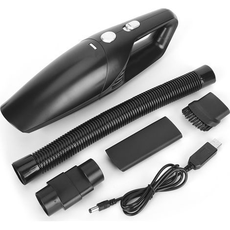 Aspirateur Balai Sans Fil 120W 12V Puissant Portable Main Humide et Sec Voiture Maison (1/5)