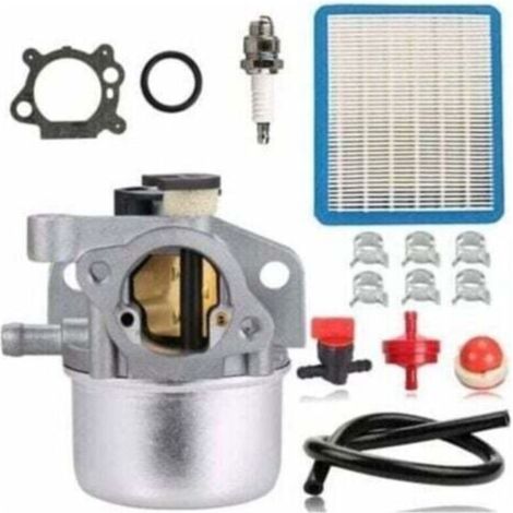 Carburatore per motore Briggs & Stratton 799871 799866 790845 796707 794304 Toro Recycler da 22 pollici Accessori per tosaerba Craftsman, con filtro dell'aria, tubo del carburante e pompa di avviament