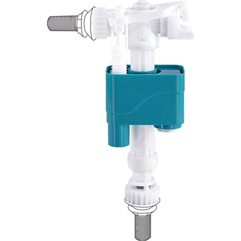 FPLUS grifo flotador duo compact , El grifo flotador compacto de alimentación lateral o inferior de cierre por pistón modelo Dúo Compact de Idrospania, está fabricado con polímeros (1/4)