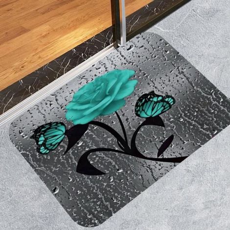 Rideau De Douche - Polyester - 180 X 180 Cm - Avec Crochets - 1 Piece (1/3)