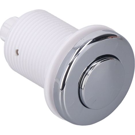 Kit de bouton-poussoir pneumatique pour broyeur d'évier et baignoire balnéo avec tuyau d'air (125-250 V). (1/5)